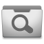 Aluminum Grey Searches Icon 64x64 png